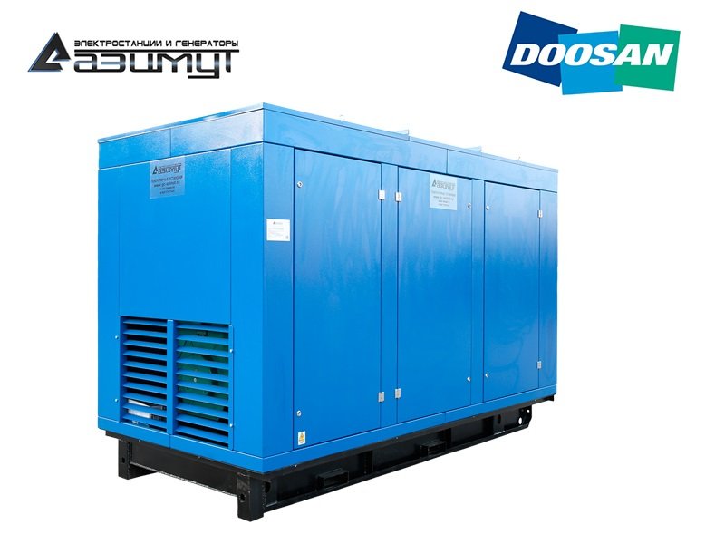 Дизельный генератор 360 кВт Doosan под капотом АД-360С-Т400-1РПМ17