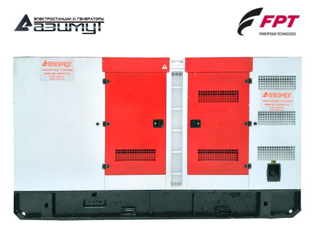 Дизельный генератор 360 кВт в кожухе FPT (Iveco) АД-360С-Т400-1РКМ20