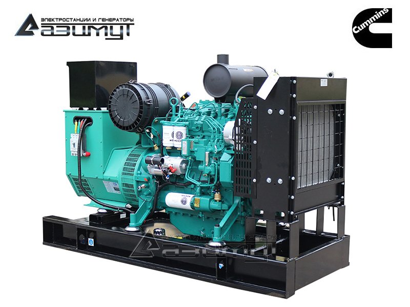 Дизель генератор 40 кВт Cummins - DCEC (Китай) АД-40С-Т400-2РМ15 с АВР