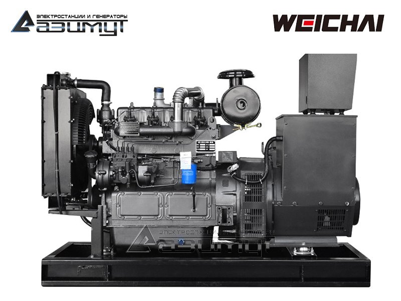 Дизельный генератор 40 кВт Weichai АД-40С-Т400-2РМ7 с АВР