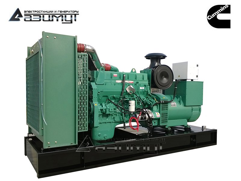 Дизель генератор 400 кВт Cummins (США) АД-400С-Т400-1РМ15US