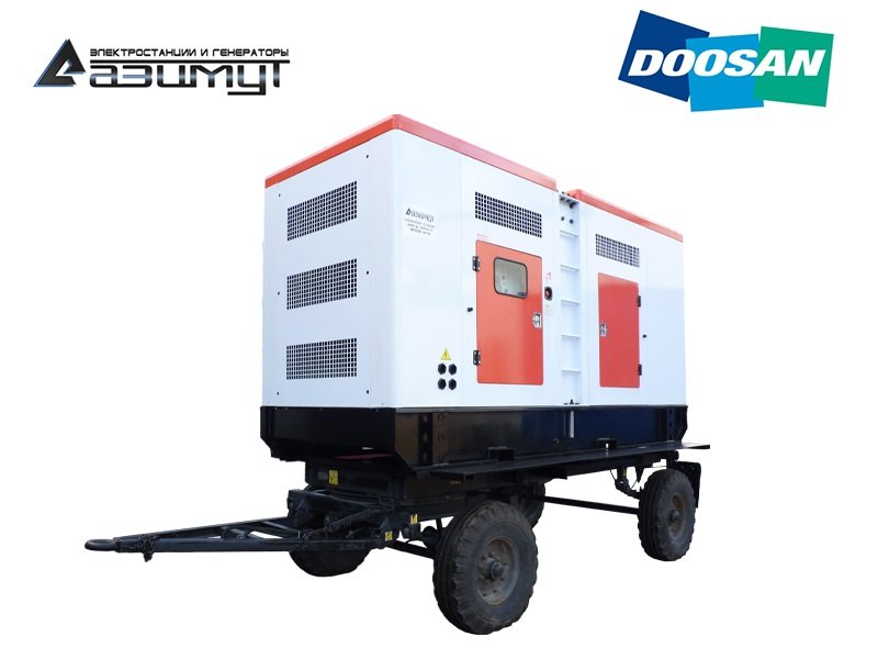 Передвижная дизельная электростанция 400 кВт Doosan ЭД-400-Т400-1РПМ17
