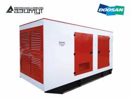 Дизельный генератор 420 кВт Doosan в кожухе АД-420С-Т400-1РКМ17