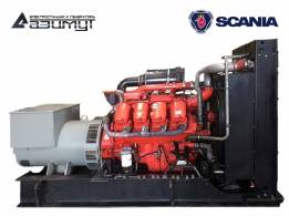 Дизельный генератор 450 кВт Scania АД-450С-Т400-2РМ22 с АВР