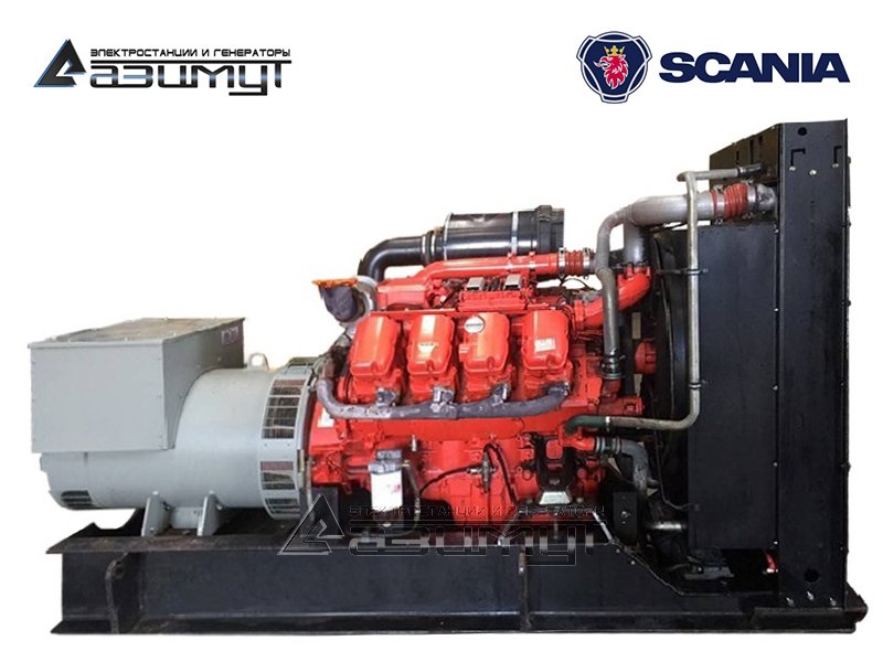 Дизель генератор 450 кВт Scania АД-450С-Т400-1РМ22