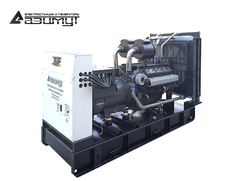 Дизельный генератор АД-450С-Т400-1РМ13 Woling мощностью 450 кВт открытого исполнения