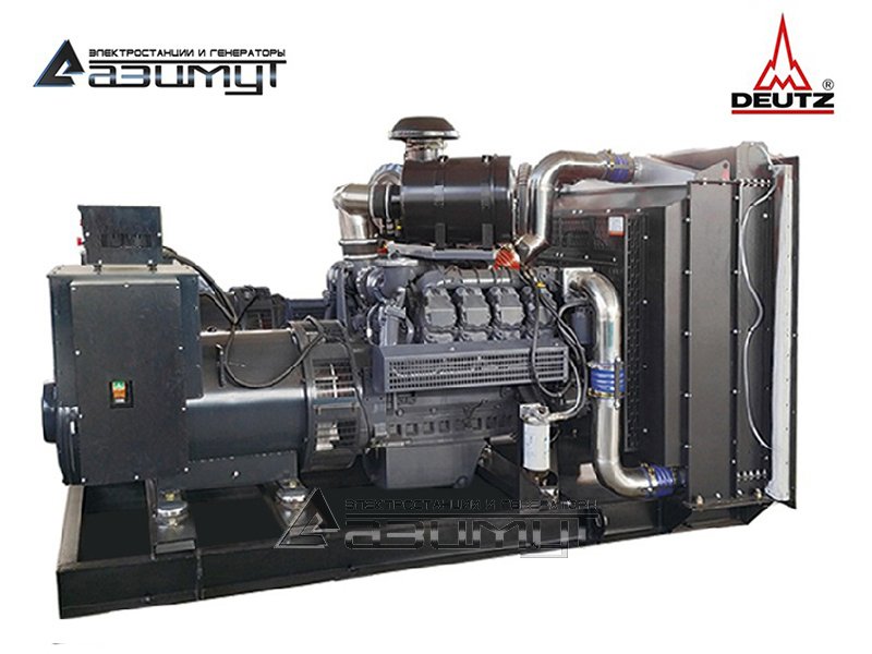Дизельный генератор 480 кВт Deutz (Китай) АД-480С-Т400-2РМ6C с АВР