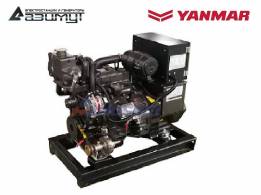 Однофазный дизельный генератор 5 кВт Yanmar АДС-5-230-РЯ2 с автозапуском (АВР)