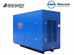 Дизельный генератор 50 кВт ММЗ под капотом АД-50-Т400-1РПМ1