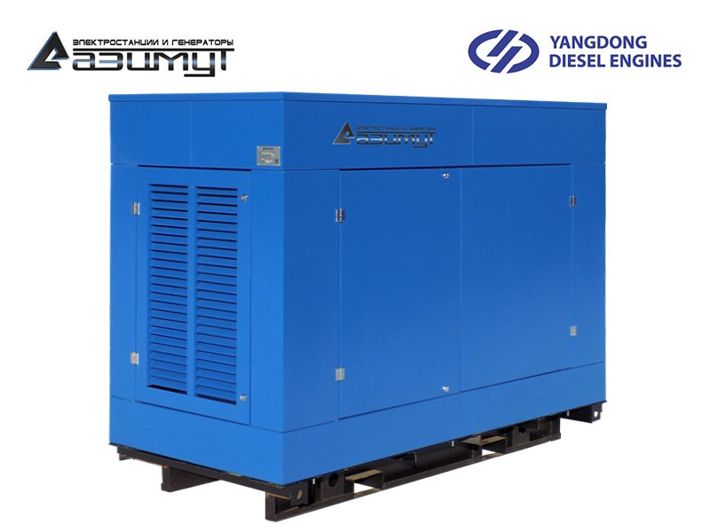 Дизельный генератор 50 кВт Yangdong под капотом АД-50С-Т400-1РПМ55
