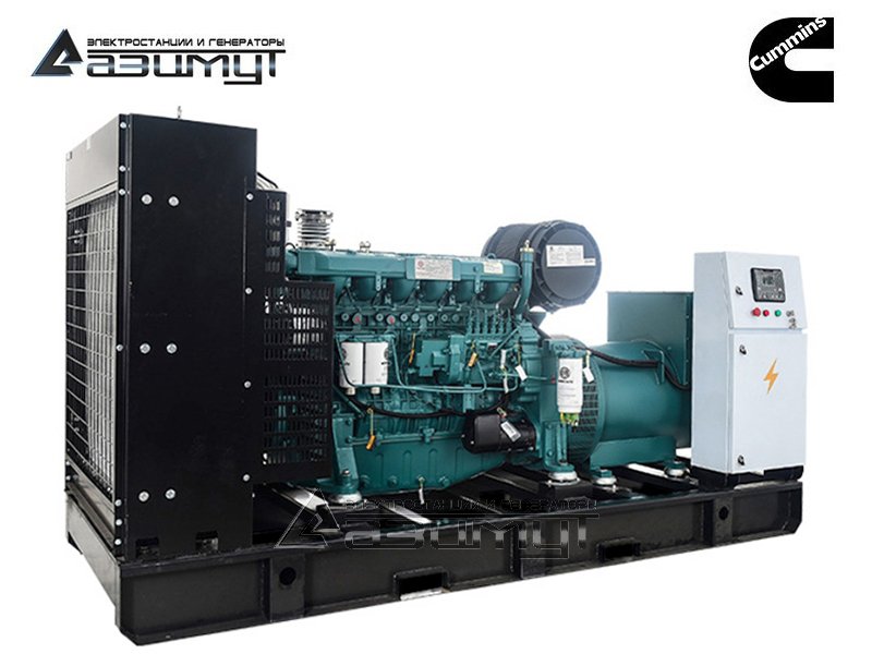 Дизель генератор 500 кВт Cummins QSK19-G4 (США) АД-500С-Т400-1РМ15US