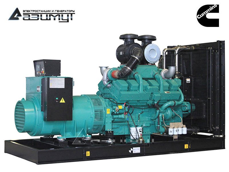 Дизель генератор 500 кВт Cummins - CCEC KTA38-G (Китай) АД-500С-Т400-1РМ15