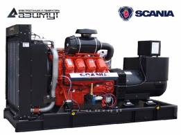 Дизель генератор 500 кВт Scania АД-500С-Т400-1РМ22
