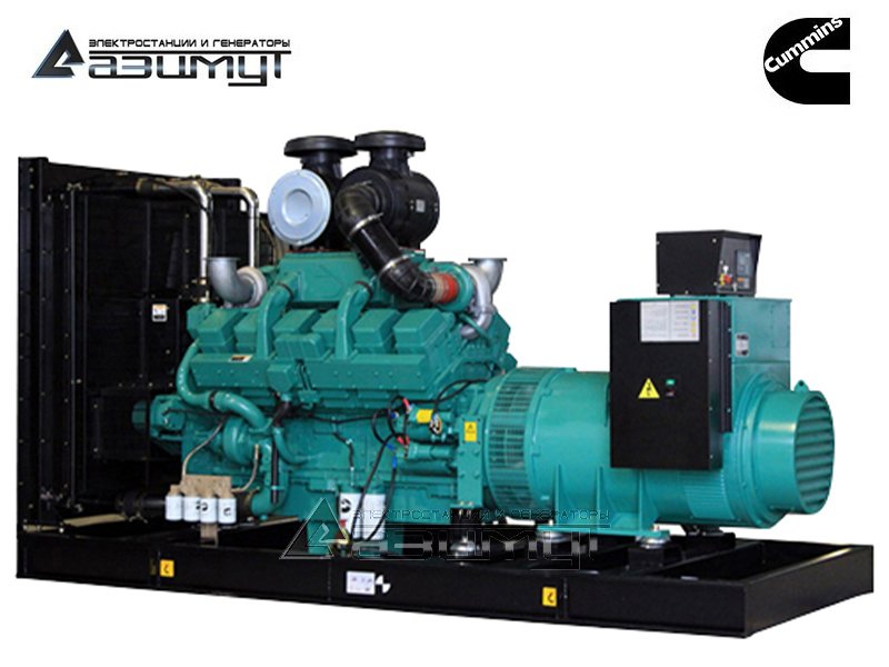 Дизельный генератор 500 кВт Cummins - CCEC KTA38-G (Китай) АД-500С-Т400-2РМ15 с АВР