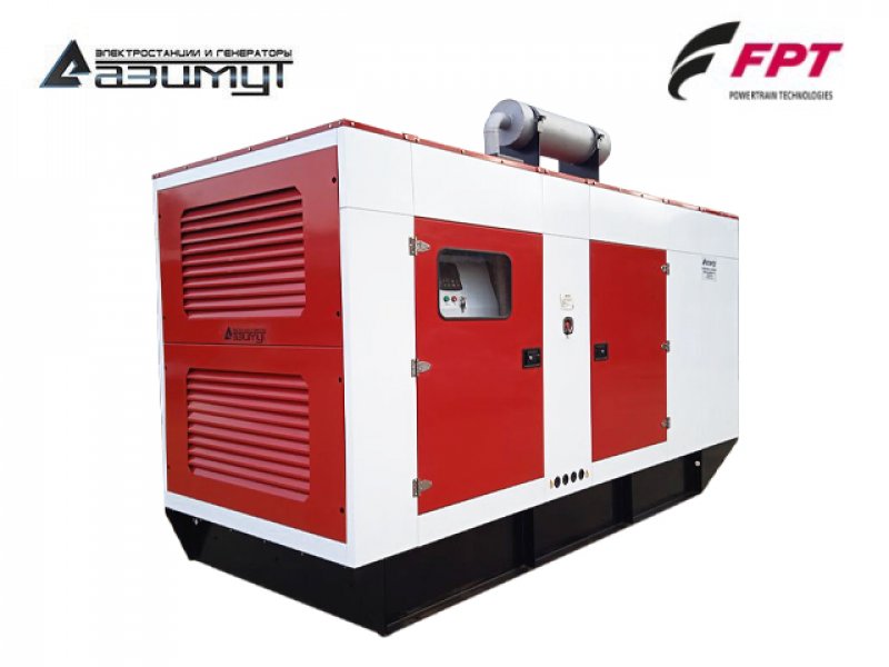 Дизельный генератор 500 кВт FPT (Iveco) в кожухе АД-500С-Т400-1РКМ20