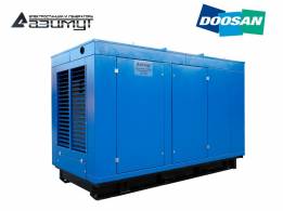 Дизельный генератор 500 кВт Doosan под капотом с АВР АД-500С-Т400-2РПМ17
