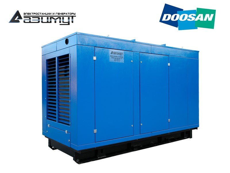 Дизельный генератор 500 кВт Doosan под капотом АД-500С-Т400-1РПМ17