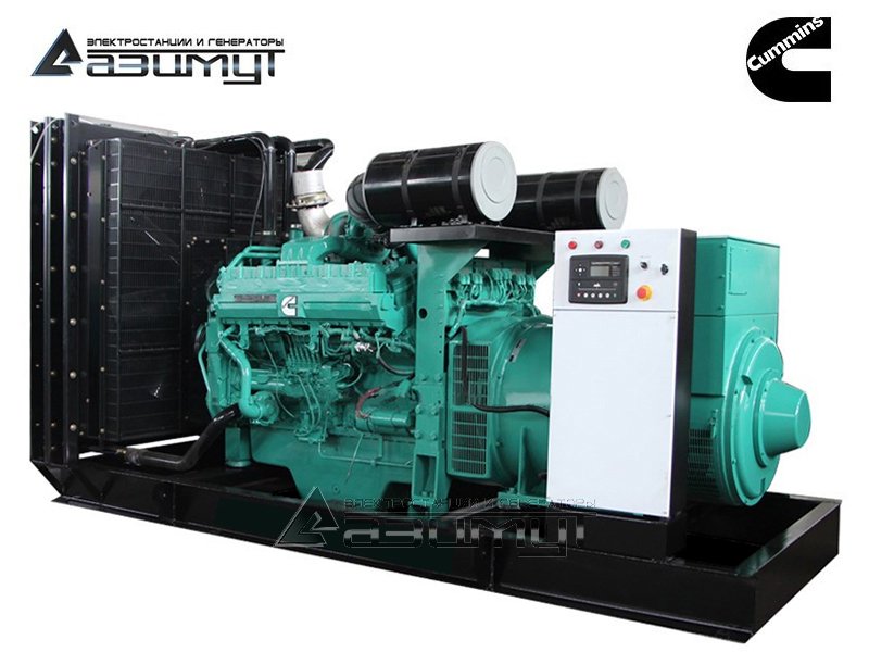Дизель генератор 500 кВт Cummins (Индия) АД-512С-Т400-1РМ15IN