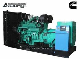 Дизельный генератор 500 кВт Cummins (Индия) АД-512С-Т400-2РМ15IN с АВР