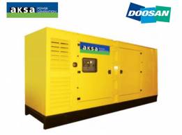 Дизельная электростанция AKSA AD 710 в кожухе мощностью 500 кВт