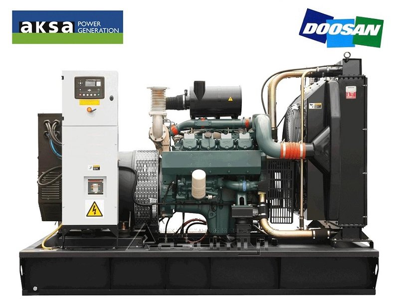 Дизель генератор AKSA AD710 (Doosan) мощностью 500 кВт с АВР