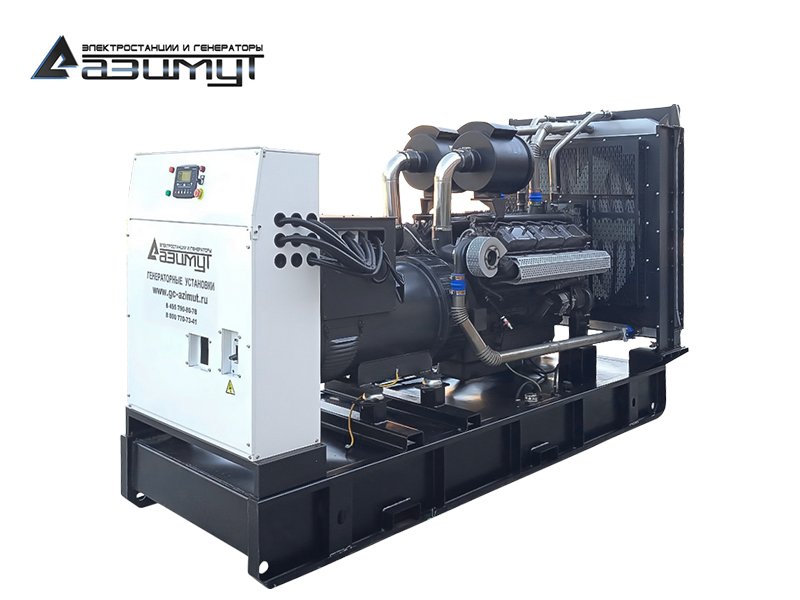 Дизельный генератор АД-520С-Т400-1РМ13 Woling мощностью 520 кВт открытого исполнения