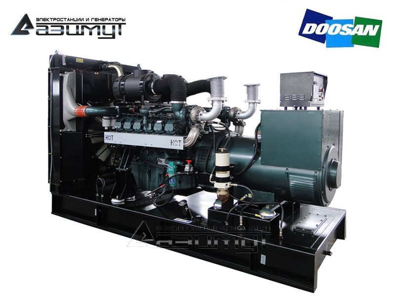 Дизель генератор 550 кВт Doosan АД-550С-Т400-1РМ17