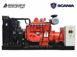 Дизельный генератор 550 кВт Scania АД-550С-Т400-2РМ22 с АВР