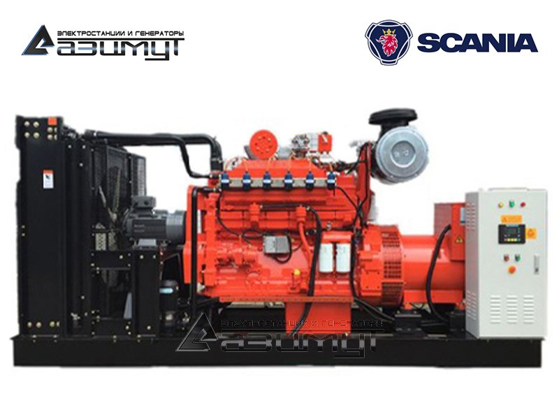 Дизель генератор 550 кВт Scania АД-550С-Т400-1РМ22