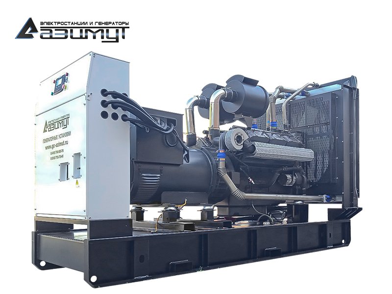 Дизельный генератор АД-550С-Т400-1РМ13 Woling мощностью 550 кВт открытого исполнения