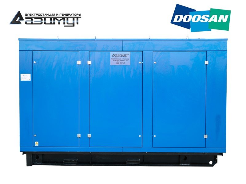 Дизельный генератор 550 кВт под капотом Doosan АД-550С-Т400-1РПМ17