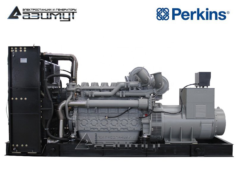 Дизельный генератор АД-560С-Т400-2РМ13 Woling мощностью 560 кВт открытого исполнения с автозапуском (АВР)