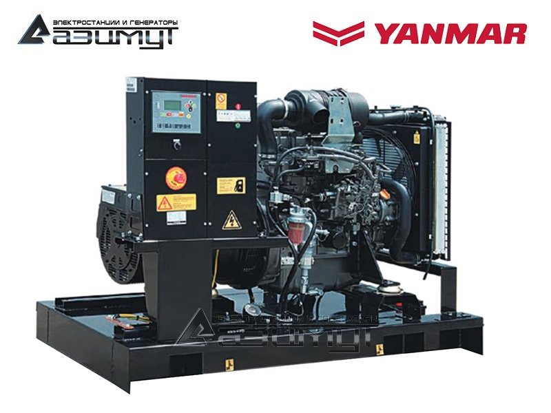 Однофазный дизельный генератор 6 кВт Yanmar АДС-6-230-РЯ2 с автозапуском (АВР)
