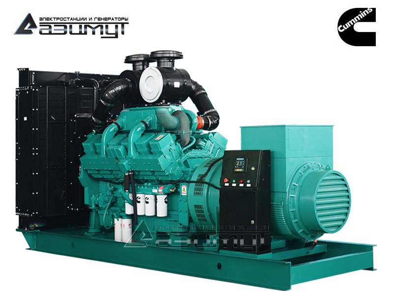 Дизель генератор 600 кВт Cummins (Индия) АД-600С-Т400-1РМ15IN