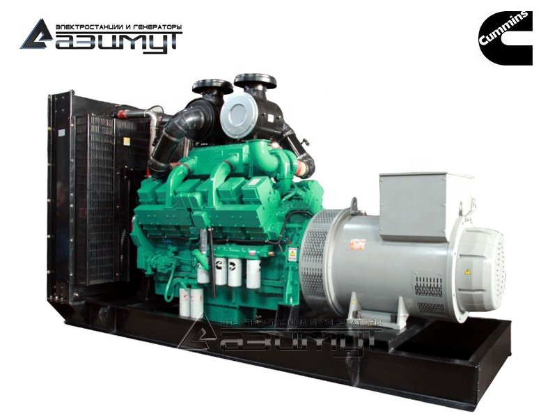 Дизель генератор 600 кВт Cummins - CCEC (Китай) АД-600С-Т400-1РМ15