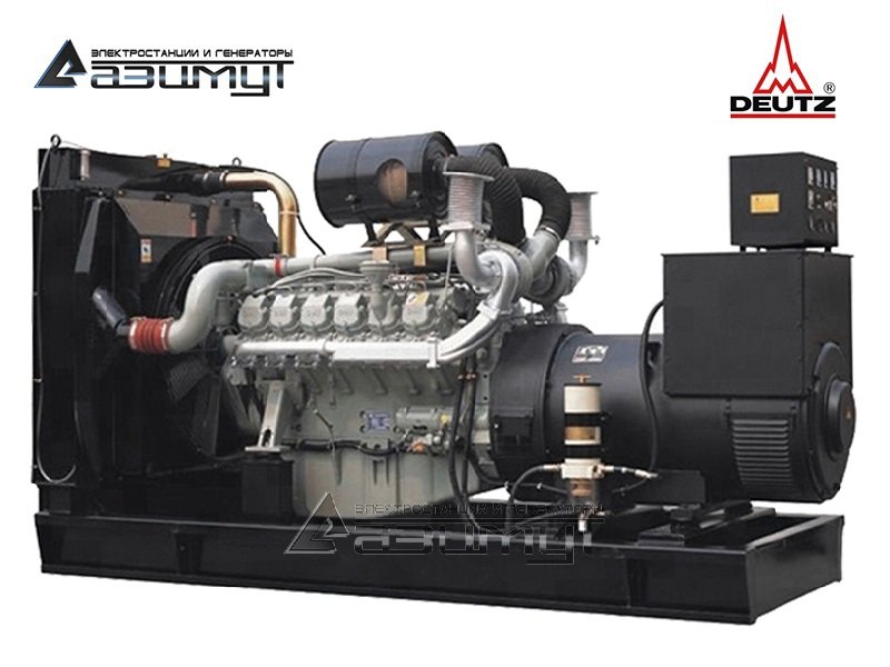Дизель генератор 600 кВт Deutz (Китай) АД-600С-Т400-1РМ6C