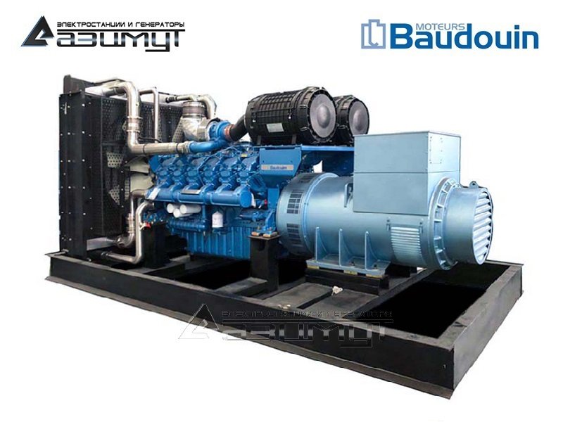 Дизель генератор 600 кВт Baudouin Moteurs АД-600С-Т400-1РМ9