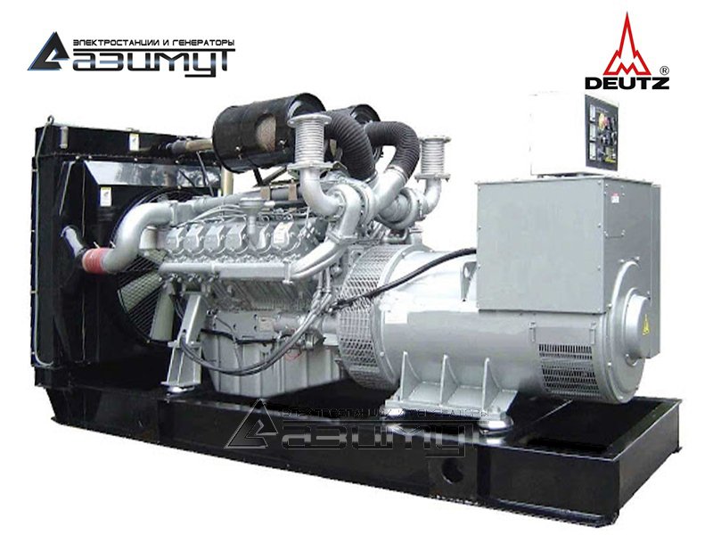 Дизельный генератор 600 кВт Deutz (Китая) АД-600С-Т400-2РМ6C с АВР