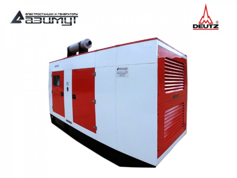 Дизельный генератор 600 кВт Deutz в кожухе с АВР, АД-600С-Т400-2РКМ6C