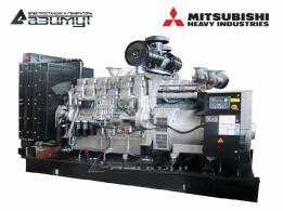 Дизель генератор 600 кВт Mitsubishi-SME (Китай) АД-600С-Т400-1РМ8C