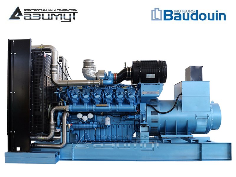 ДГУ 600 кВт Baudouin Moteurs АД-600С-Т400-1РМ9