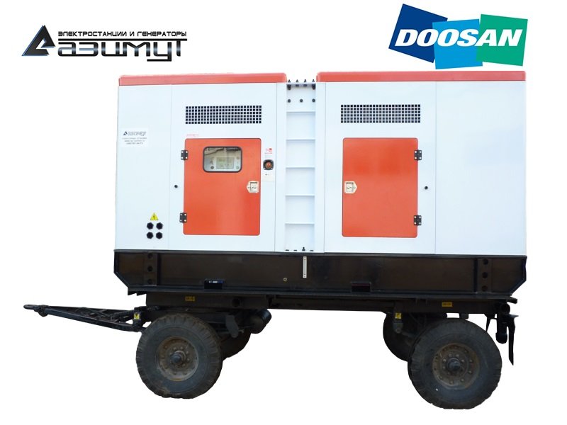 Передвижная дизельная электростанция 600 кВт Doosan ЭД-600-Т400-1РПМ17