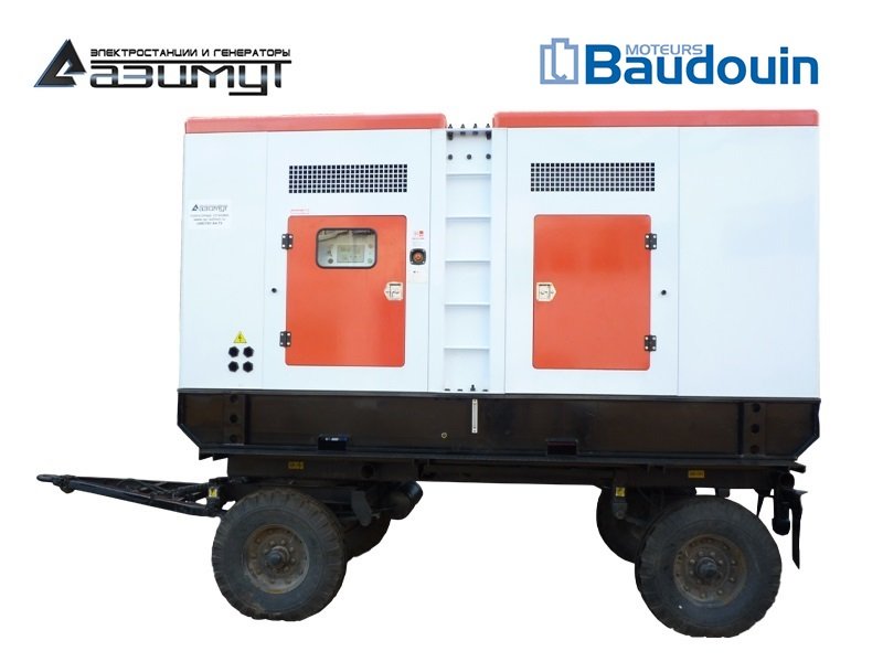 Передвижная дизельная электростанция 600 кВт Baudouin Moteurs ЭД-600-Т400-1РКМ9