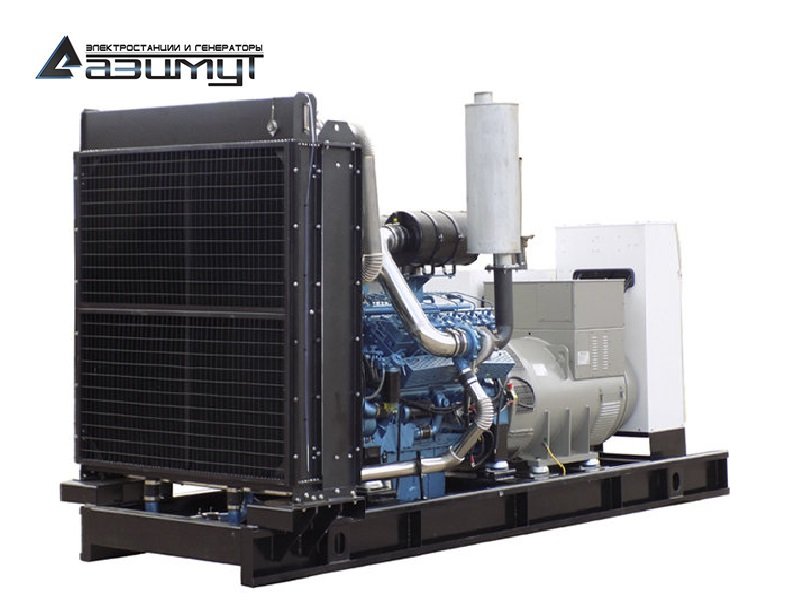 Дизельный генератор АД-630С-Т400-1РМ13 Woling мощностью 630 кВт открытого исполнения