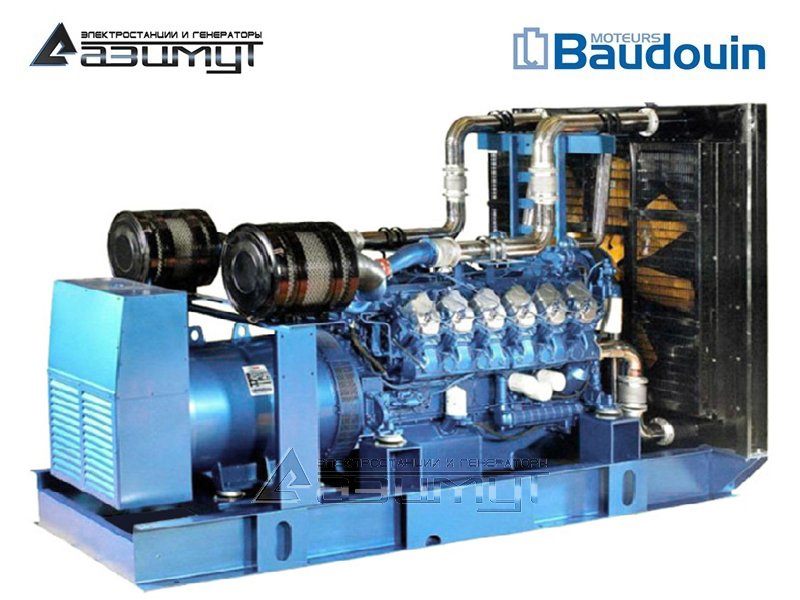 Дизель генератор 630 кВт Baudouin Moteurs АД-630С-Т400-1РМ9