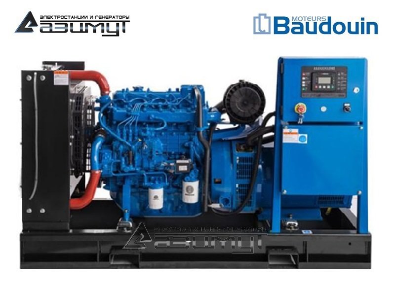 Дизельный генератор 64 кВт Baudouin Moteurs АД-64С-Т400-1РМ9