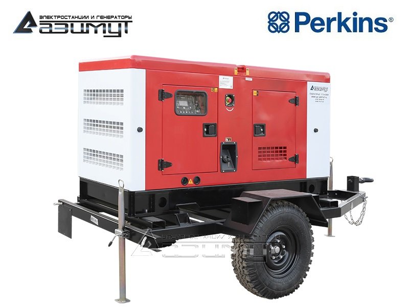 Передвижная дизельная электростанция 64 кВт Perkins ЭД-64-Т400-1РКМ18