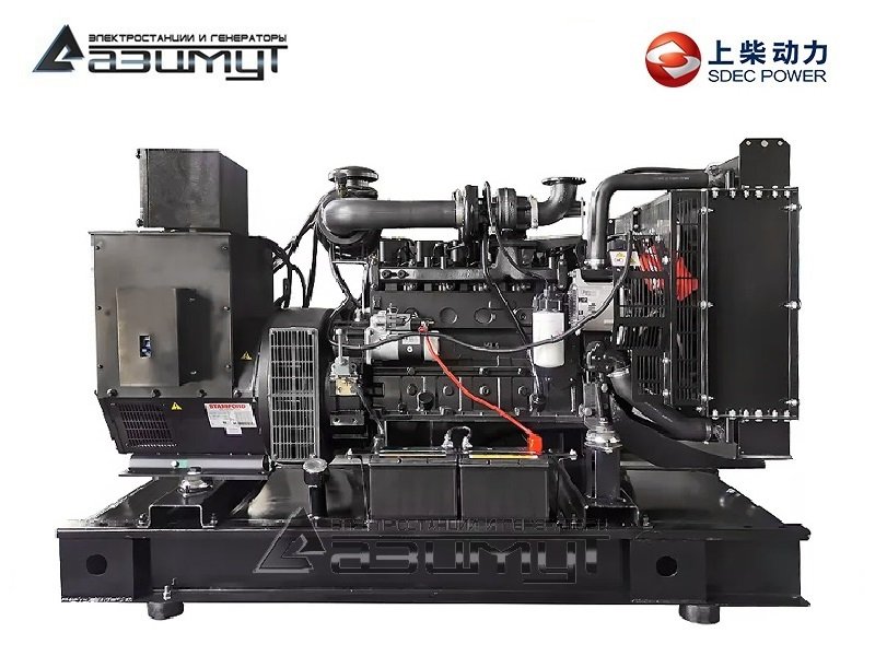 Дизельный генератор АД-64С-Т400-2РМ5 SDEC мощностью 64 кВт (380 В) открытого исполнения с автозапуском (АВР)
