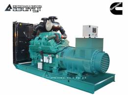 Дизель генератор 640 кВт Cummins - CCEC (Китай) АД-640С-Т400-1РМ15