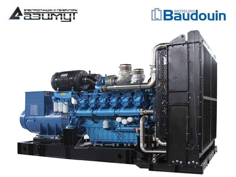 Дизель генератор 640 кВт Baudouin Moteurs АД-640С-Т400-1РМ9